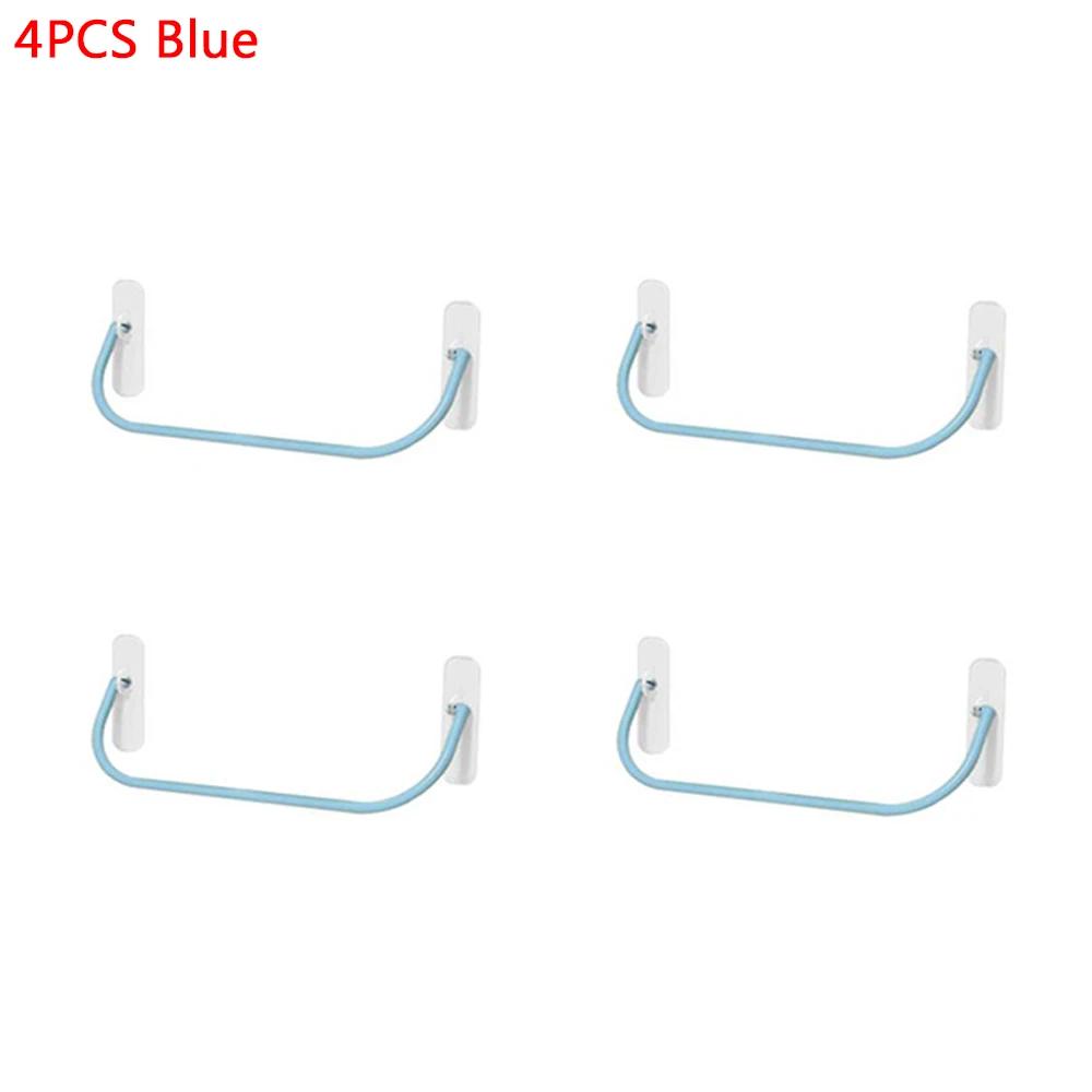 1/4 Stück Schuhregal Wandmontiert Einfach Badezimmer Hausschuhe Haken Halterung Schuhregal Aufbewahrung Kleiderbügel Schuhregal Kleiderbügel