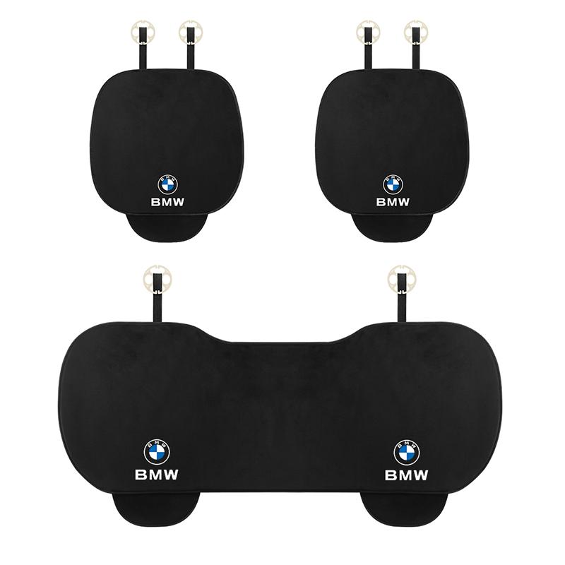 Car Seat Cover Front And Rear Flocking Cloth Pad Anti-slip Car Seat Protection Cover for BMW 3 5 6 7 Series G20 G30 X3 X1