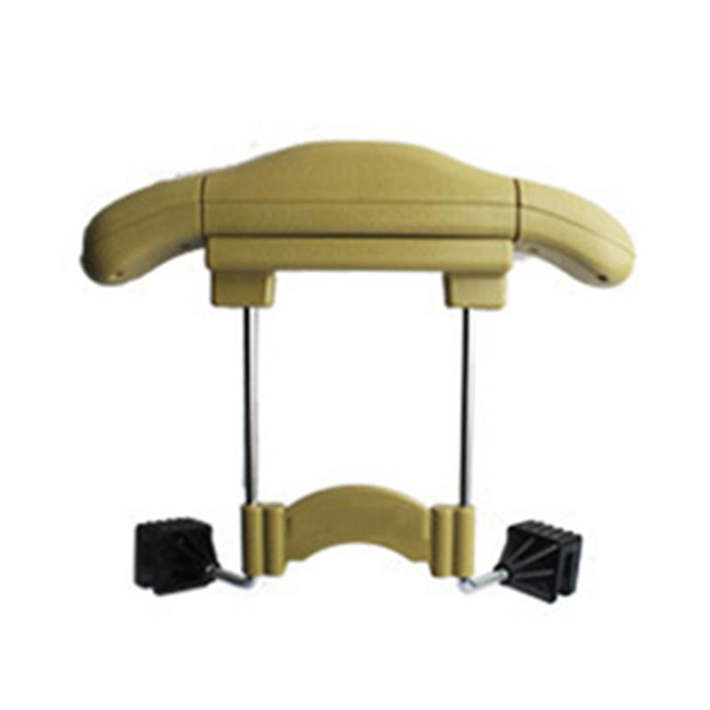 Headrest-Supported Retractable Hanger for Uniforms and Business Wear Designed for Daily Commute and Extended Road Trips