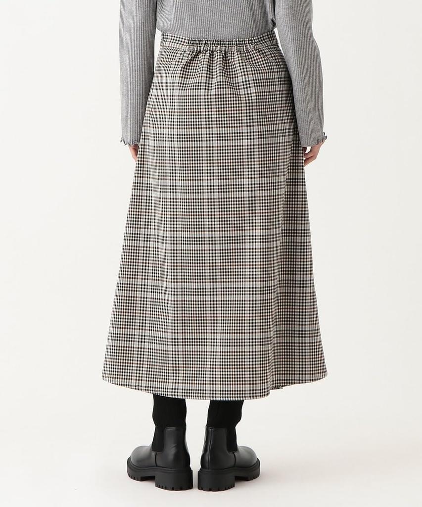 Afternoon Tea Living Rock JG19 Karierter Wickelrock, Beige