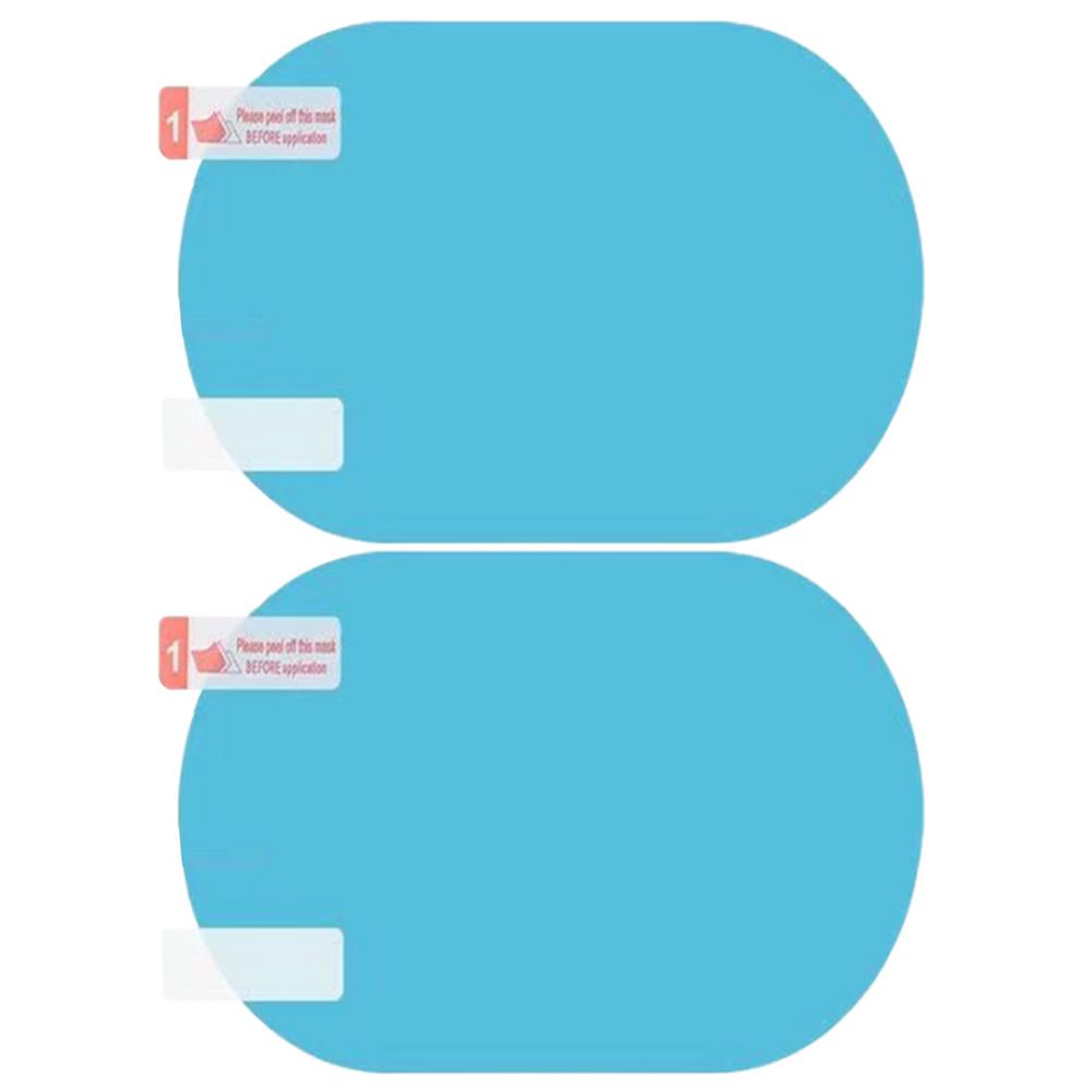 

Side Mirrors Film 2pcs Rainproof Anti Fog Side Mirrors Film Rearview Mirrors Anti Glare Film Car Mirrors Rain Protector For Cars