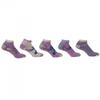 Womens/Ladies Polyester Trainer Socks (Pack of 5)