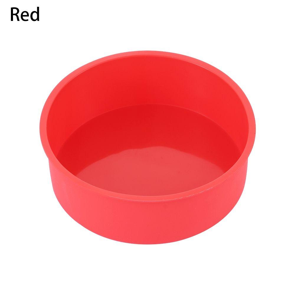 4/6inch Kitchen Pastry Dish Silicone Pudding Mold Cake Pan Tray Muffin Mousse Mould Round Pattern