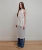 Aobteu Layered Halter Neck Knit - Off White