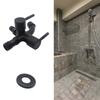 Not Corrosion Double Port Laundry Faucet Easy Installation Double Outlet Washer Valves For Washer & Dryer Compatibility
