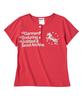 Eontaiteulseoul Unicorn Henley Neck Crop Short Sleeve Red