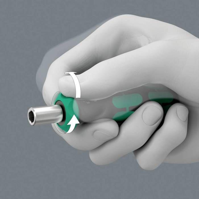 Wera kraftform kompakt 838 ra s set 1 05051060001 jeu d'embouts 14 pièces cruciforme phillips, vis pozidriv, torx, 6 pa