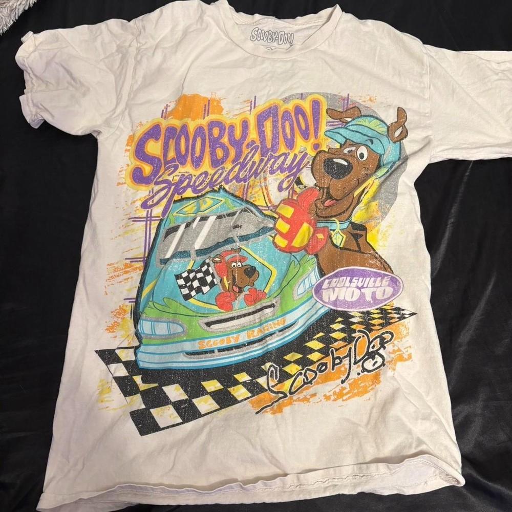 

Вінтажна футболка Scooby-Doo для дорослих, Тур, Концерт, S-5XL, SG079, Унісекс Футболка L