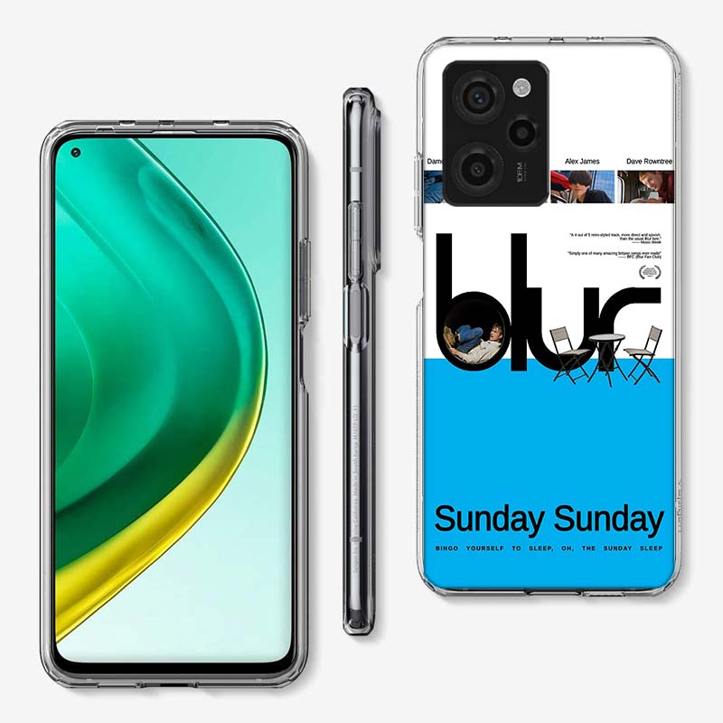 Blur Band Cover Phone Case For Xiaomi Poco M8 M7 M6 M4 M3 X7 X6 X4 Pro F7 Ultra M5S Mi 14 14T 15 15T 12T 10T Pro 12S 12 11 Lite