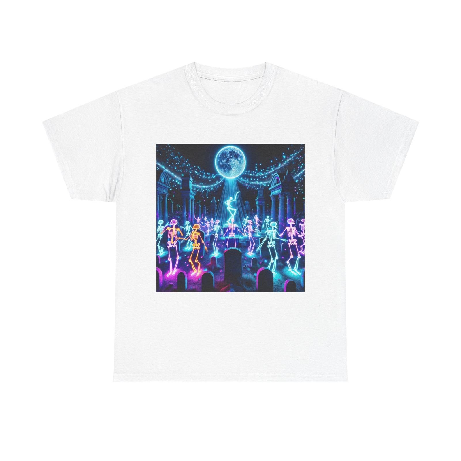 Unisex Adult T Shirt Glowstick Graveyard Disco S разноцветный