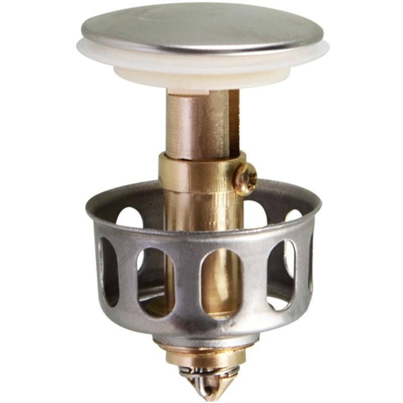 Universal Wash Basin Bounce Drain Filter With Anti-clogging Basket Sink Drainer