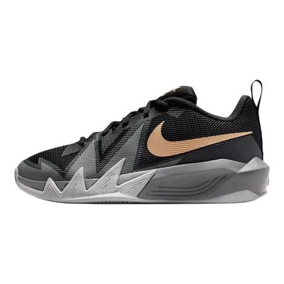 St Dynamite Comfortable Fit Breathable Low Top Basketball Shoes Kids Sneaker Black Gray IH2308-001