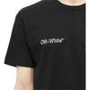 Off-White Half Arrow Man Tee Black Men Tops OMAA027S201850101001