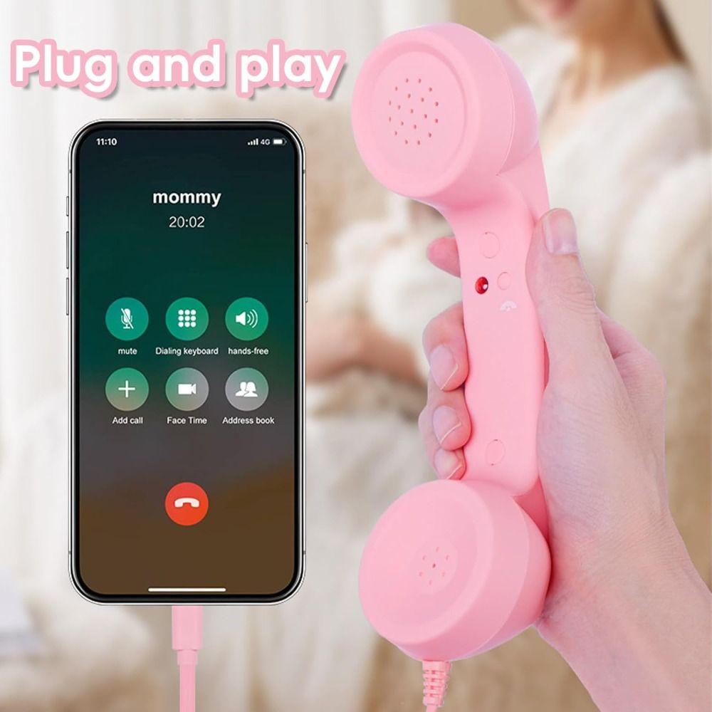 with Microphone Phone Handset Wireless Bluetooth Telephone Handset New Landline Handle Receiver