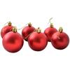 Glossy Matte Finish Christmas Tree Ornament Balls Plastic Decorative Spheres for Holiday Tree Shop and Mall Decoration