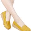 Soft-soled Shoes Doudou Shoes Spring and Autumn New Mid-heel Wedge Heel Platform Hospital Nurse Shoes