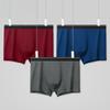 "Stollang Men's Pure Cotton Striped Boxers: Breathable & Comfortable Underwear for Middle-Aged & Elderly"