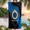 Club Brugge FC Print Quick Dry Beach Towel Microfiber Absorbent Portable Travel Swimming Towel