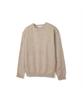 Notig Wool Blend Tweed Round Knit Beige_Okw2Swrl201I1