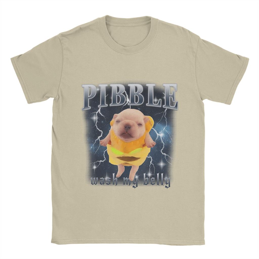 Men T-Shirt Funny I am Pibble Dog Puppy  Fashion Pure Cotton Tee Shirt Short Sleeve  T Shirts Crew Neck Clothes Gift Idea