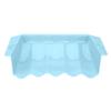 Simple Plastic Grass Feeder Pet Hay Bowl Dish Rack Holder Rabbit Rat(Blue)