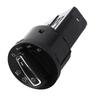 Auto Headlight Switch 18D941431 Chrome Car Headlight Sensor and Switch for Caddy 2004 to 2011