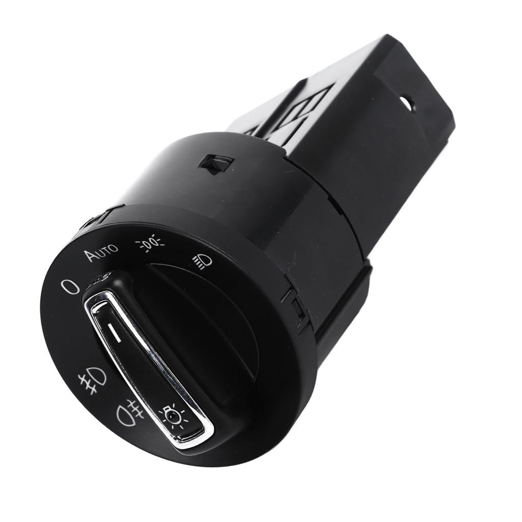 Auto Headlight Switch 18D941431 Chrome Car Headlight Sensor and Switch for Caddy 2004 to 2011