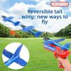 Foam Catapult Toy, Outdoor Light-up Hand-thrown Glider Interactive Toy