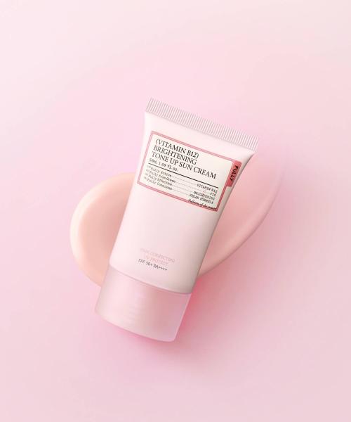 [FULLY] Rice Ceramide Sun Cream 50ml + Vitamin B12 Brightening Tone-Up Sun Cream 50ml (Pink) Set