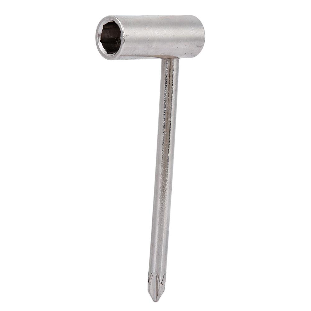 Metal Hex Wrench Adjustment Tool for Guitar Musical Instrument Accessory 7MM 8MM 6.35MM Silver