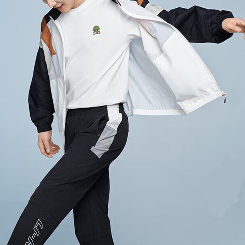 Li Ning Sports Trendy Collection T Shirt Men's Ivory AHST183-1