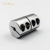 1PCS D40L55 SB Rigid Clamp Coupling Bore 8/10/11/12/14/16/17/18/19/20mm Aluminium Screw Rod Drive Shaft CNC Jaw  Motor Coupler
