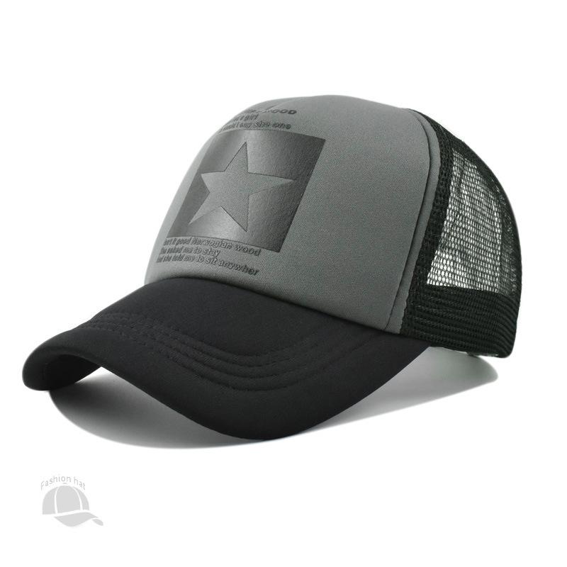 

Модна Кепка-Бейсболка Snapback Trucker Спортивна для Дорослих Весна Літо З П ятикутною Зіркою Ретро Чоловіча Для Вулиці 8M14 XS（old）