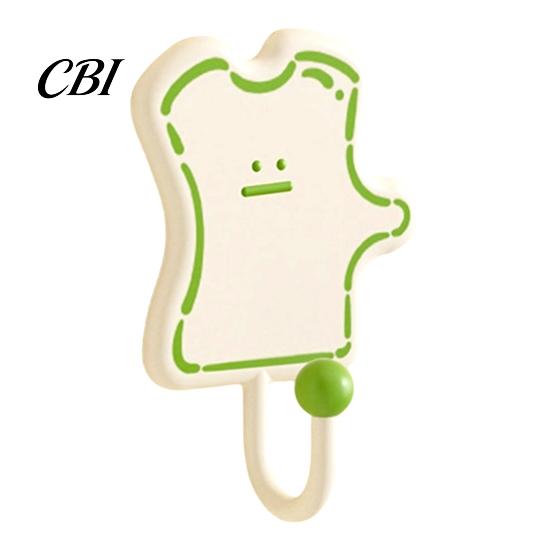 Decorative Wall Hangers for Home Cartoon Puzzle Key Hook, Heavy Duty Traceless Plastic Hanger, Self Adhesive Hooks Kitchen Utensils Space Saving Hook