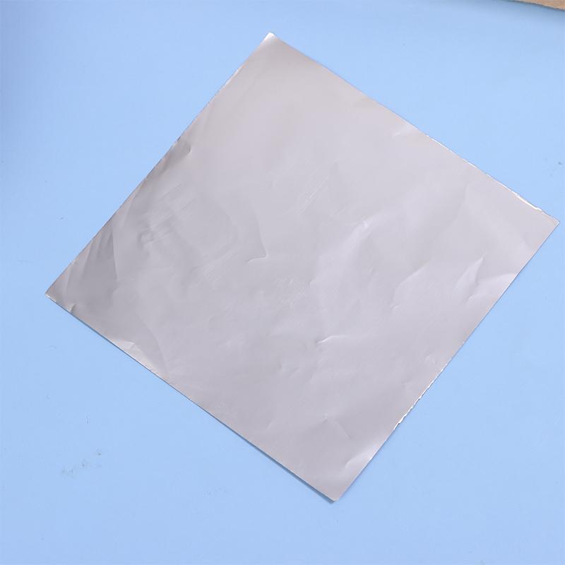 100 Bucăți 8x8Cm Multicolor Folie de Aluminiu Bomboane Ciocolată Biscuiți Cutie Hârtie de Împachetat DIY Metalic Lucios Cadou Hârtie Folie de Staniol Ambalaj