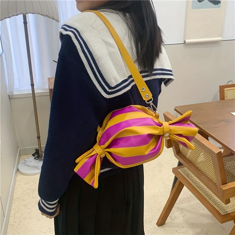 Sac à bandoulière pour femme Sac à bandoulière forme bonbon drôle