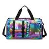 Gym Duffle Bag With Shoe Compartment Wet Dry Separation Large Capacity  Bag Detachable Shoulder Strap for Sports Swimming Yoga
