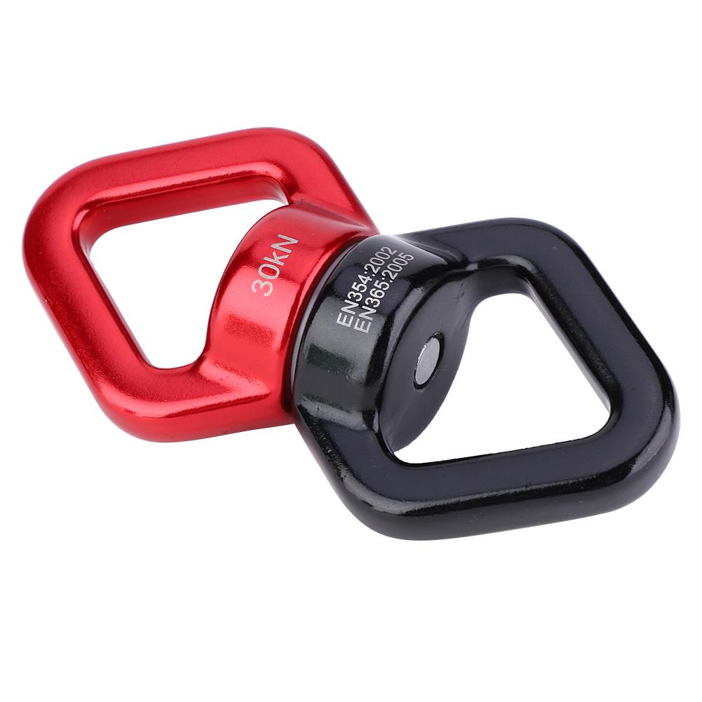 30KN Outdoor Rotational Device Safest Swing   Connector for Rock Climbing