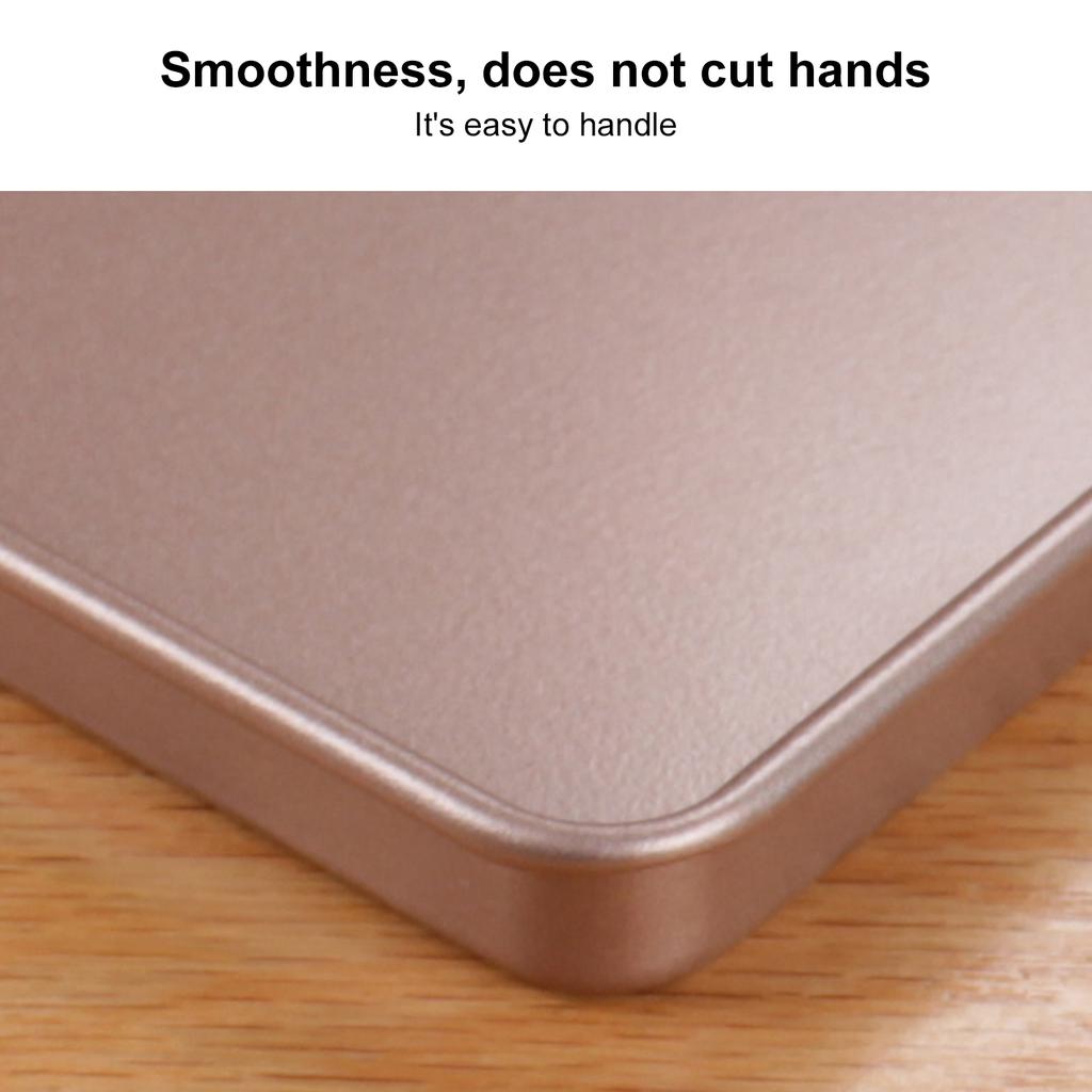 Non Stick Bakeware Bread Baking Pan Multifunctional Carbon Steel Rectangle Baking Tray for Pizza Bread Cake Home Baking Tools