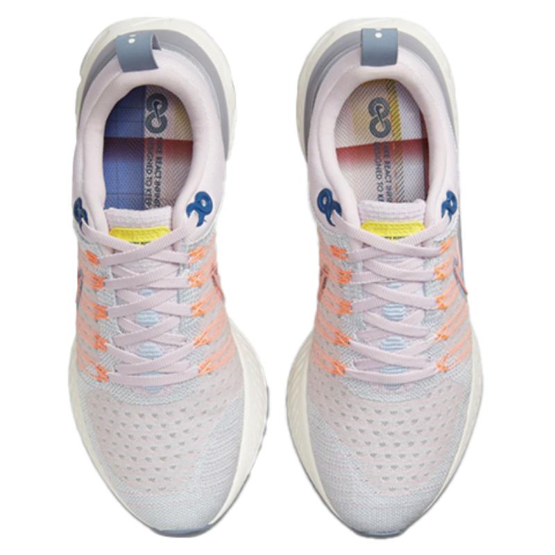 Nike React Infinity Run Flyknit 2 Premium 'Pink Foam Blue Tint' Women's Sneakers DH2497-600