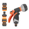 Garden Hose Nozzle Adjustable Ergonomic Tool Free Water Hose Nozzle Sprayer for Outdoor Car Washing