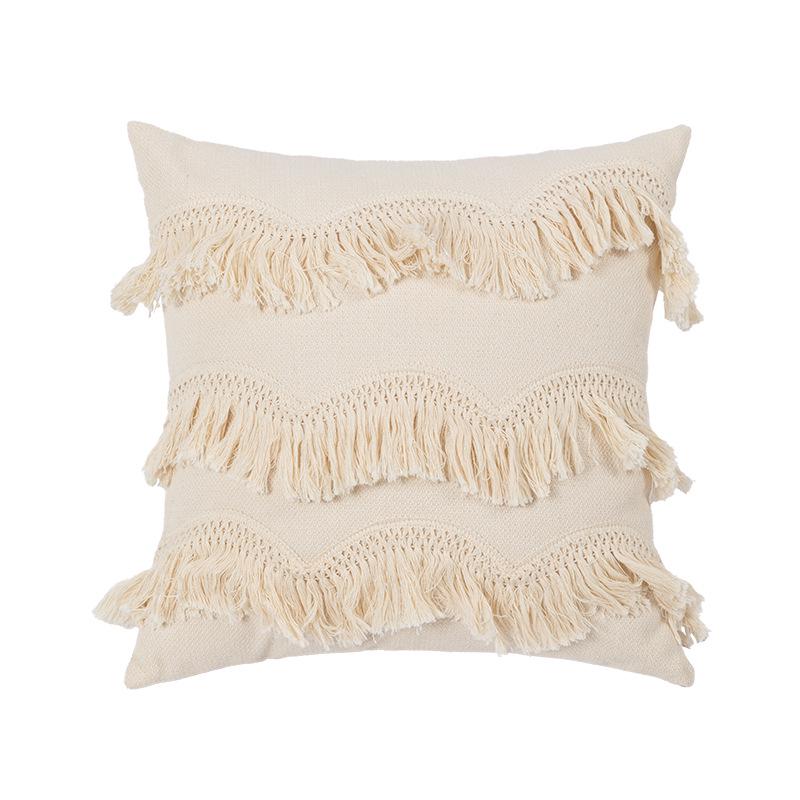 Nordic Moroccan Tufted Sofa Throw Pillow Cushion for Home Decor
