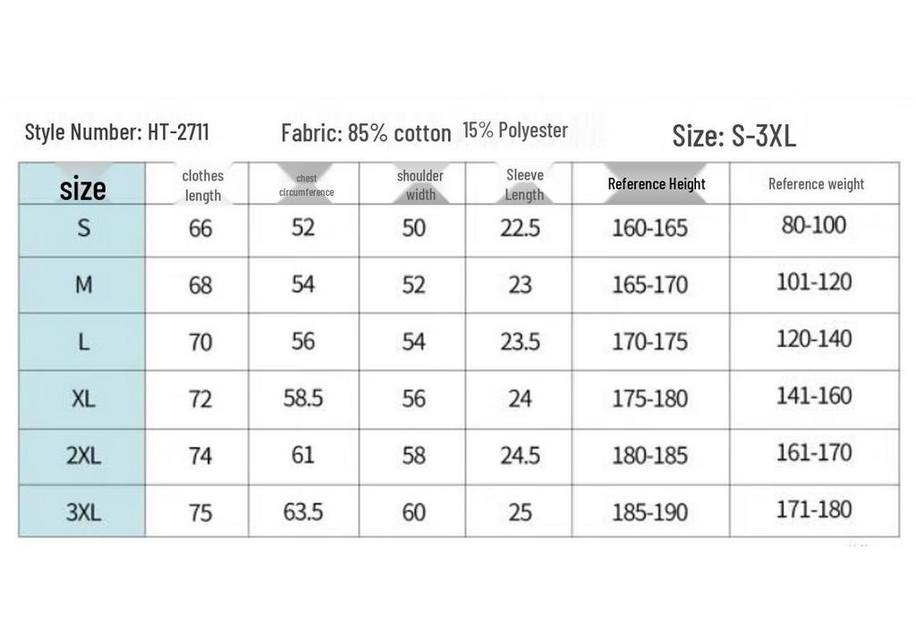 Qidingbao Paris Cotton Heavy-Weight Ice Feel Short Sleeve T-Shirt