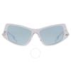 Light Azure Irregular Ladies Sunglasses Be4408 302480 52