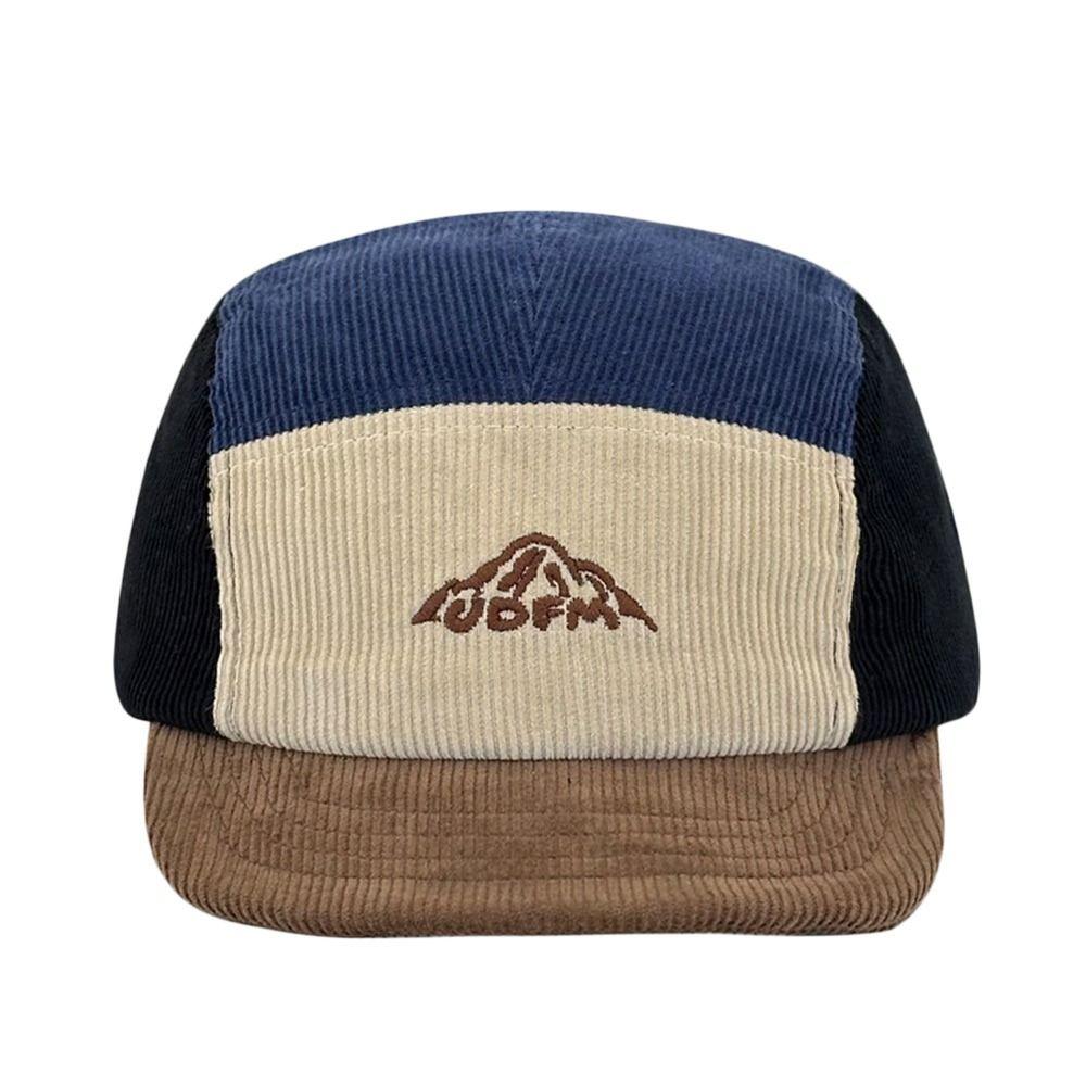 Vintage Short Brim Baseball Cap Casual Trucker Cap Winter Snapback Hat  for Men Women