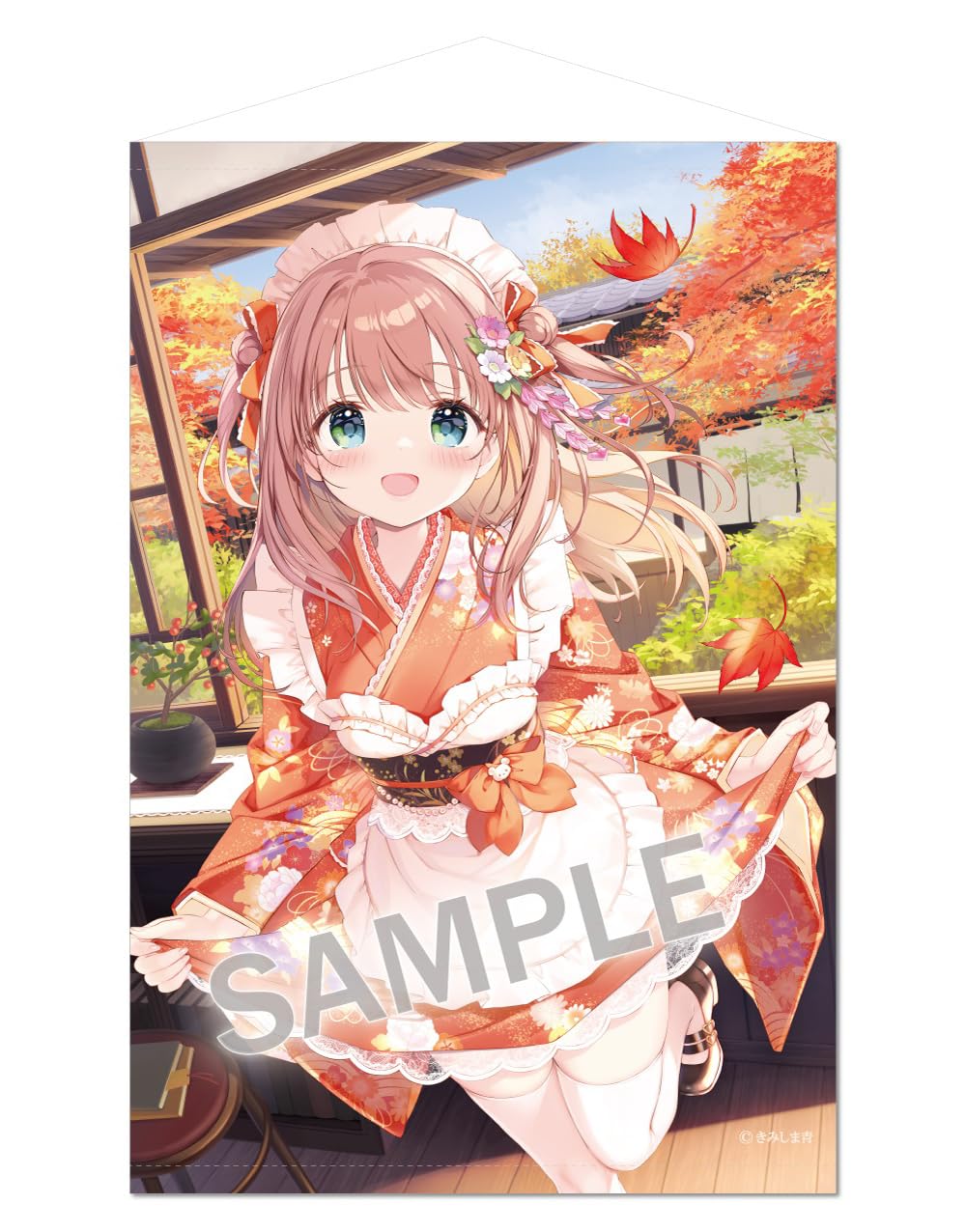 

Kimishima Blue B2 Tapestry Autumn Love Hirari,