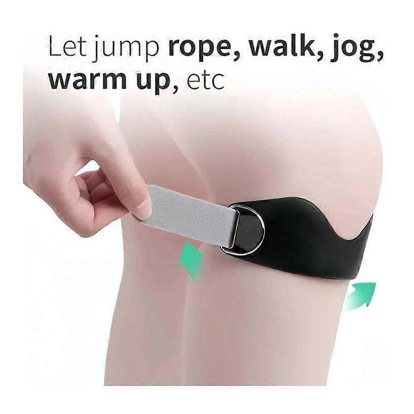 Silicone Patella Knee Strap for Knee Pain Relief Adjustable Brace for Women Men New