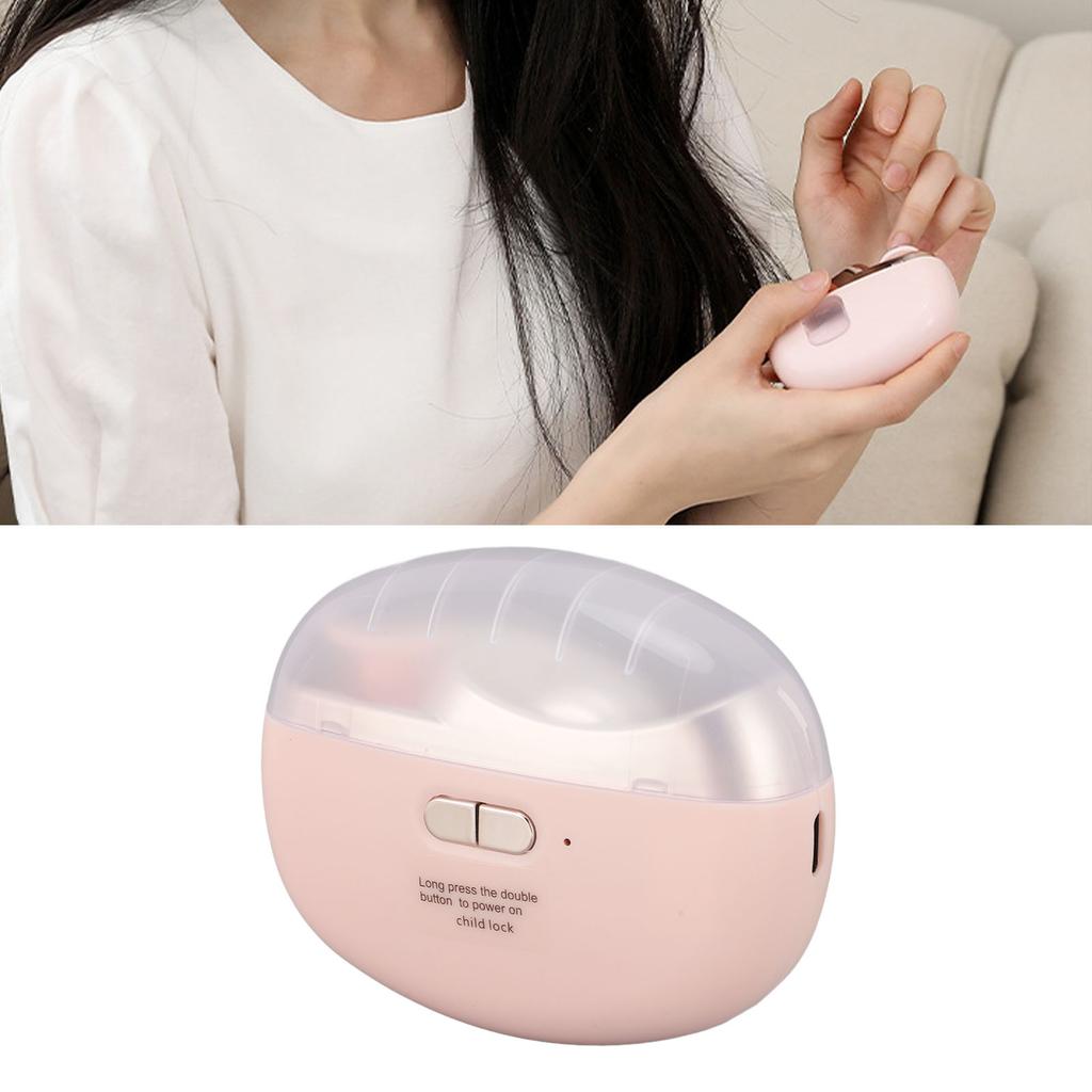 Electric Nail Clipper With Nail File Portable Quiet 2 Speeds Automatic Nail Trimmer for Kids Adult Seniors