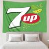 Refreshing 7-up On A Hot Day Tapestry Room Decoration Wall Hanging for Living Room Bedroom, Dormitory, Birthday and Christmas Gifts