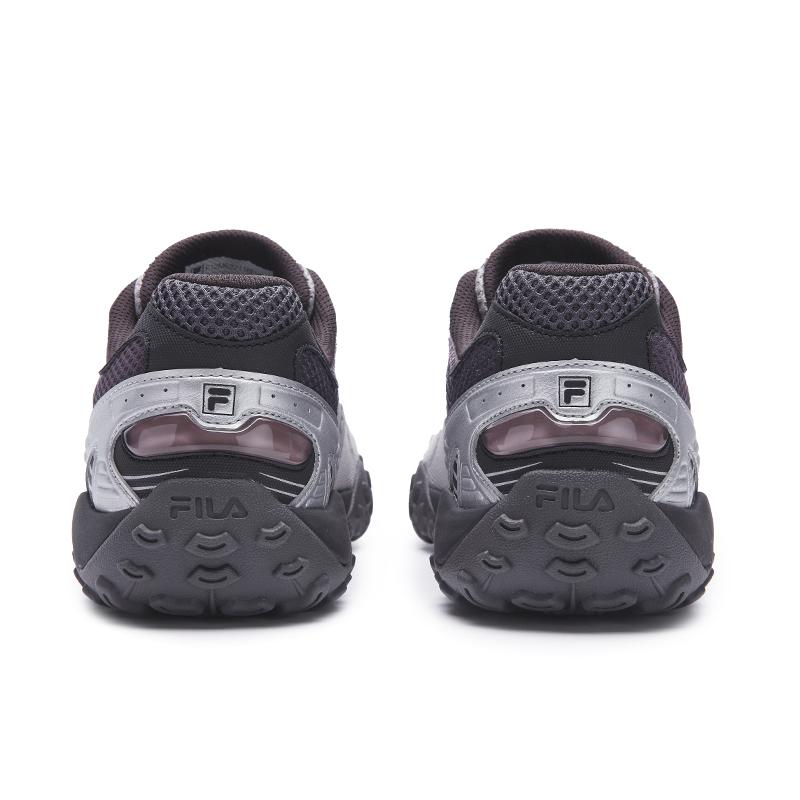 FILA ECHAPPE 2 Abrasion Resistant, Breathable, Lightweight Low top Casual Shoes Men's Peacock Cloud Gray/Shale Purple F12M622116FNS